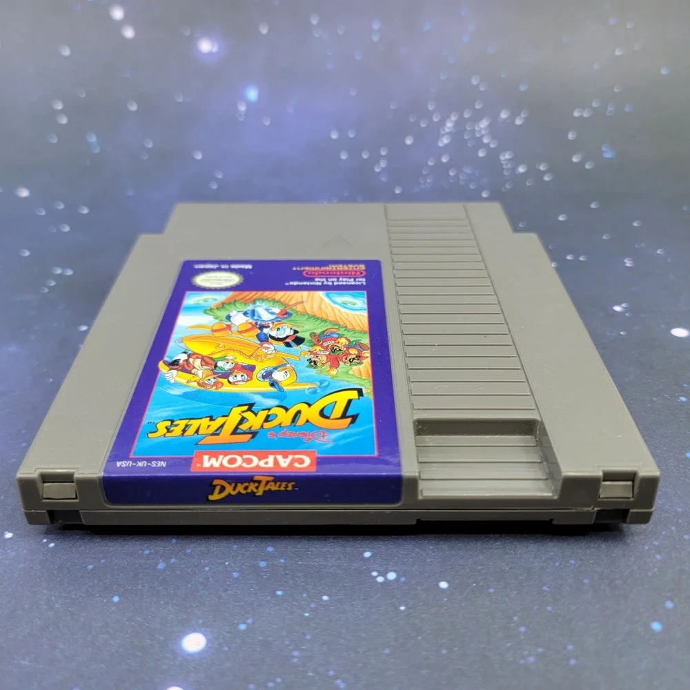 Disney DuckTales Nintendo Entertainment System NES Capcom Video Game Cartridge A